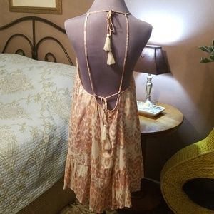 Rip Curl Animal Print Dress L